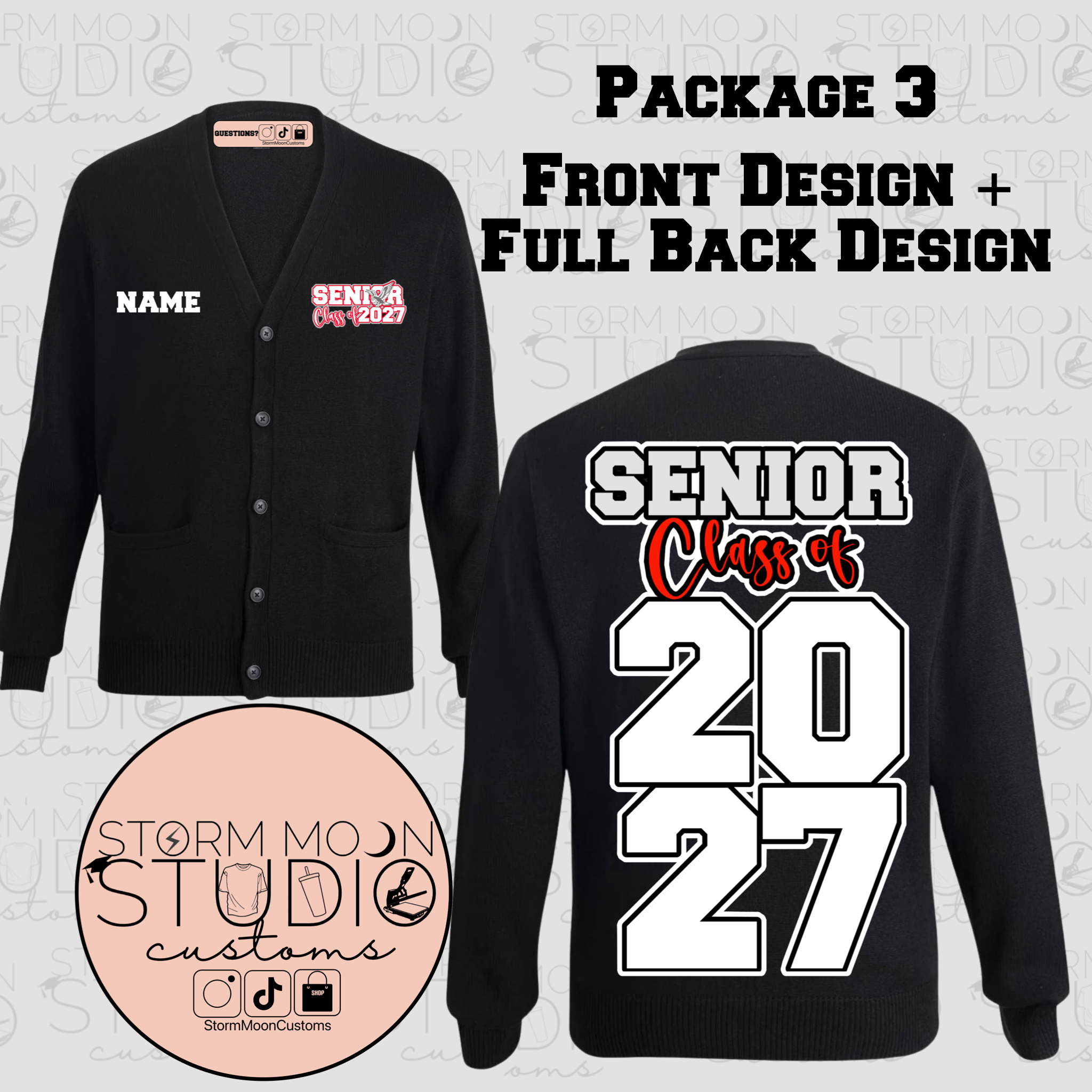 Custom Varsity Cardigan