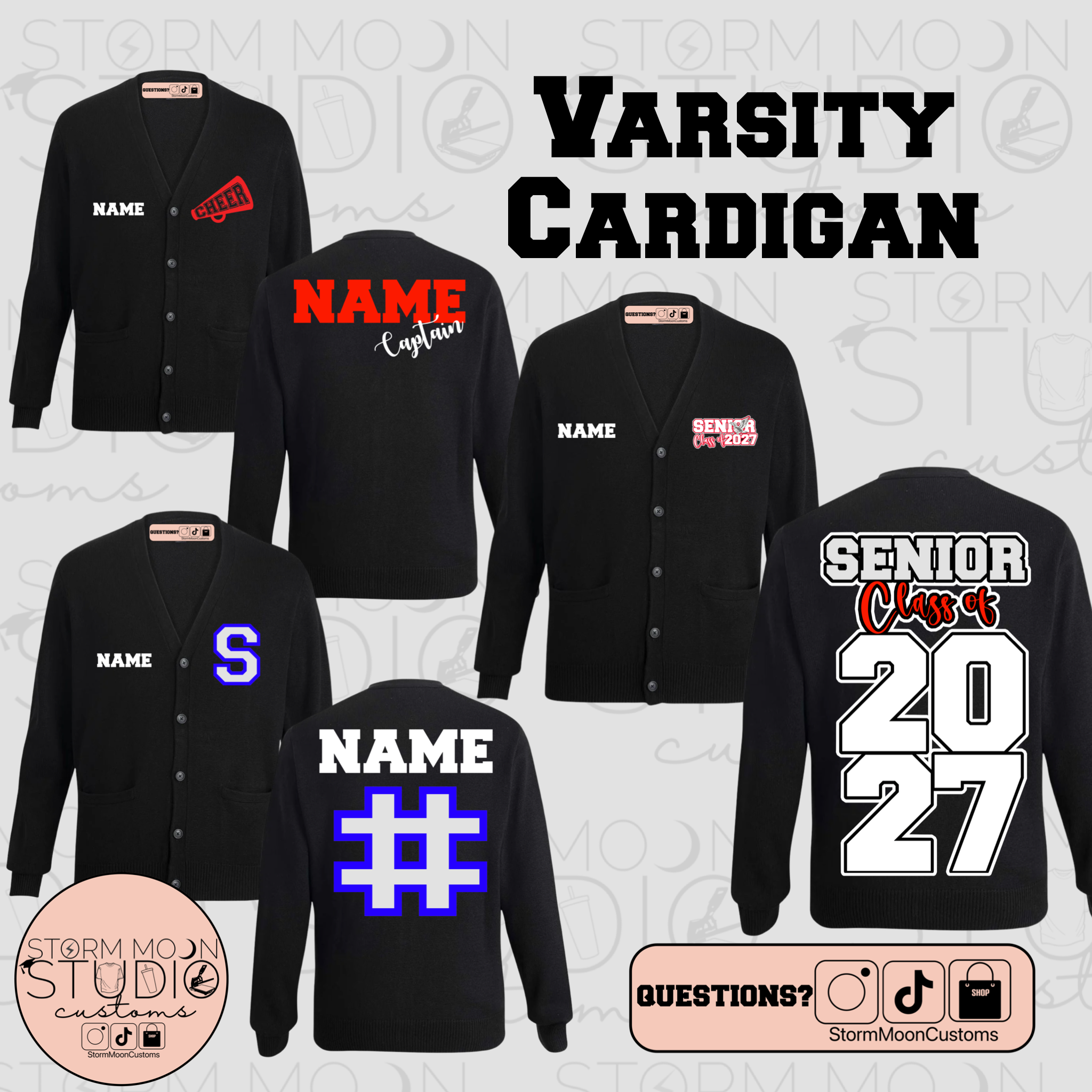 Custom Varsity Cardigan