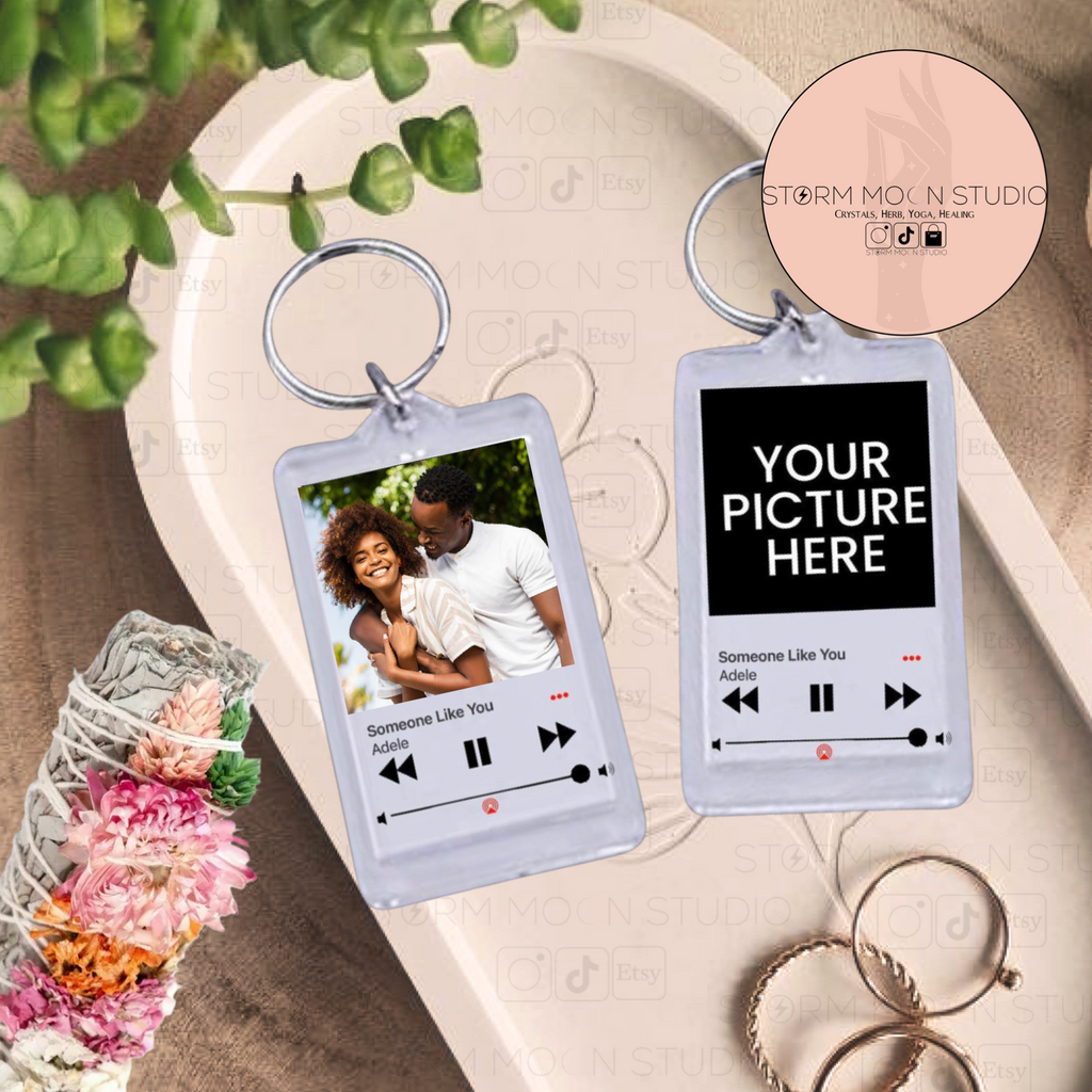 Personalized Acrylic Album/Song Keychain