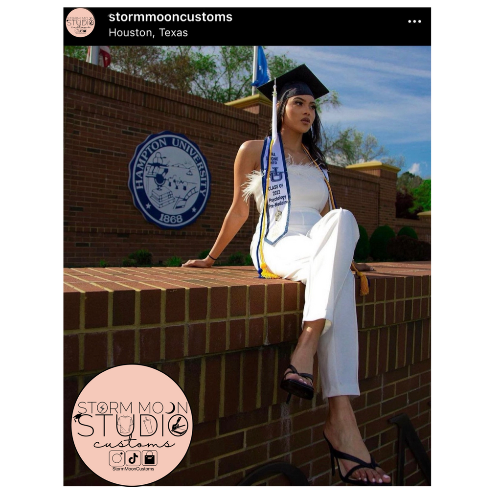 Custom Graduation Stole (various styles)