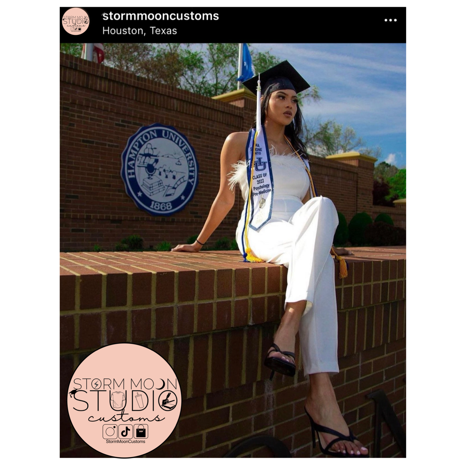 Custom Graduation Stole (various styles)