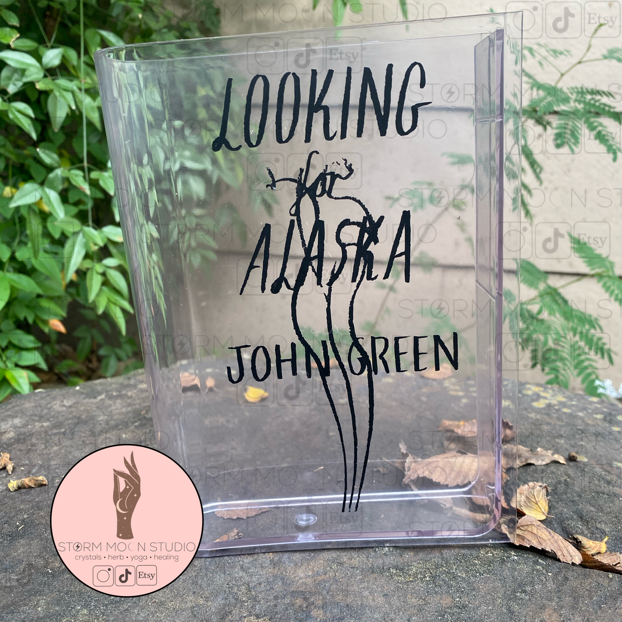 Custom Acrylic Book Vase