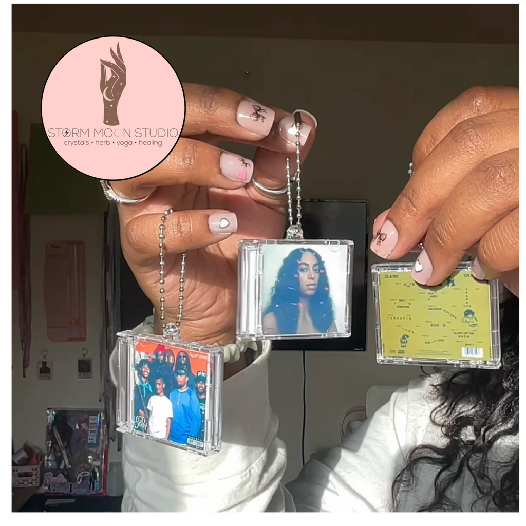 Playable CD Keychain