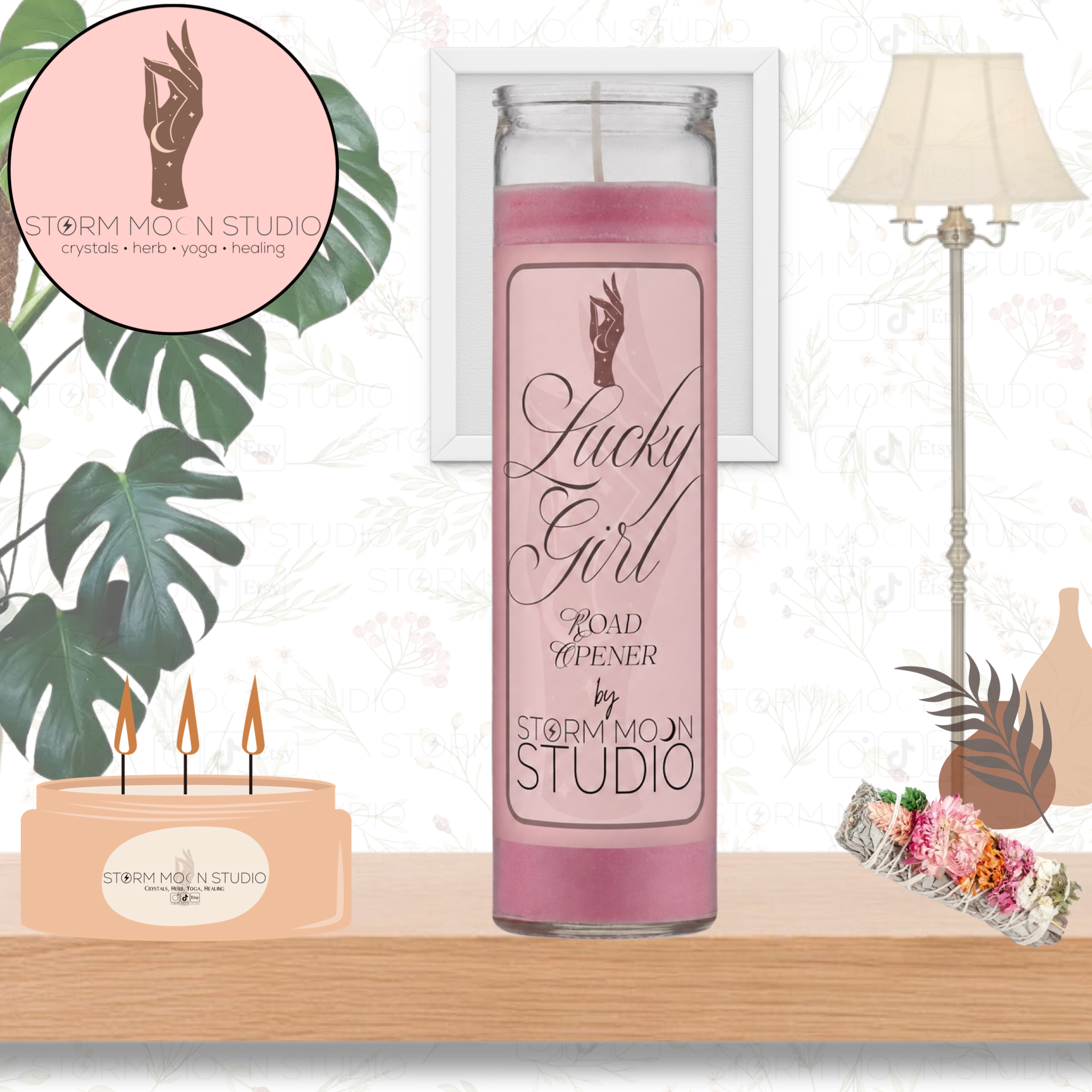 Lucky Girl- Road Opener Candle