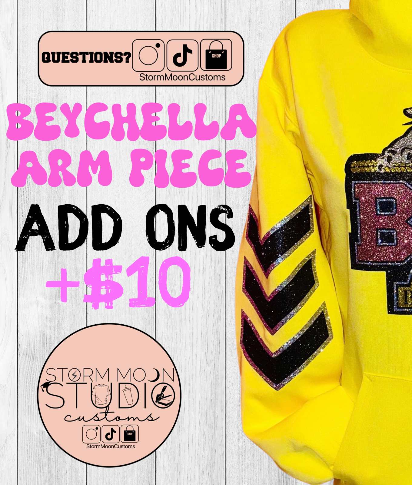 Custom Bey Hoco Iron On