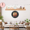 Personalized Vinyl Record Clock
