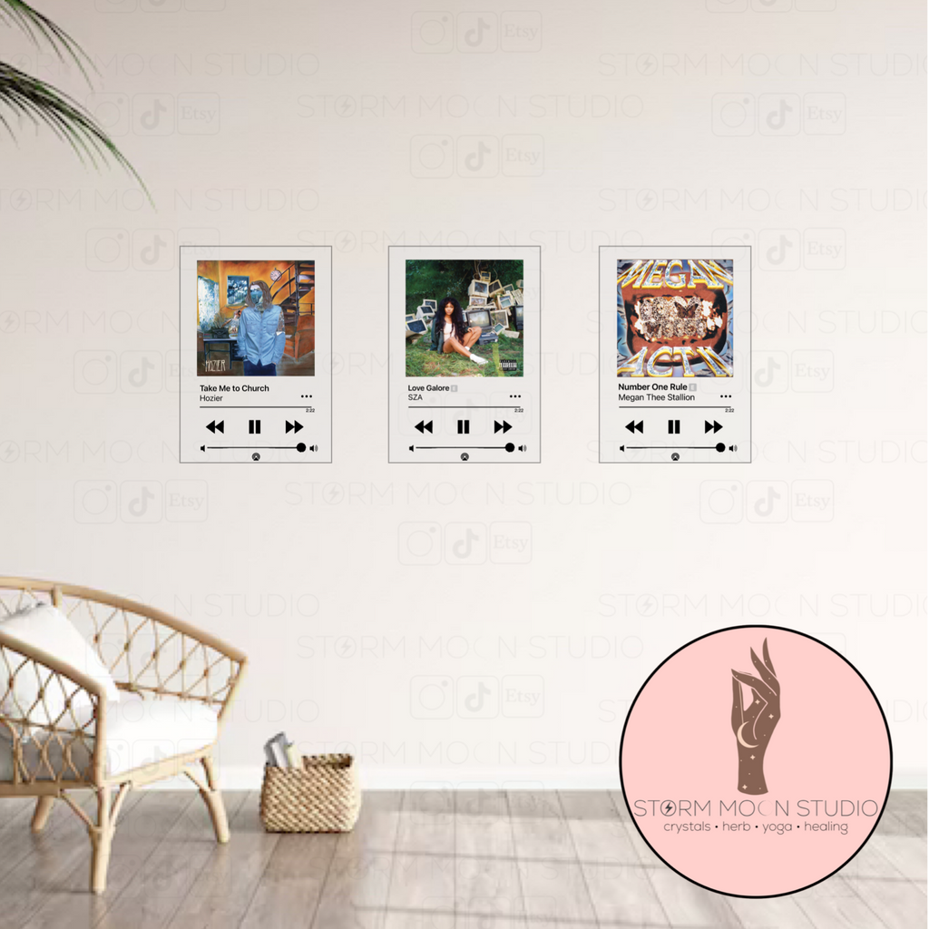 Personalized Acrylic Album/Song Plaque