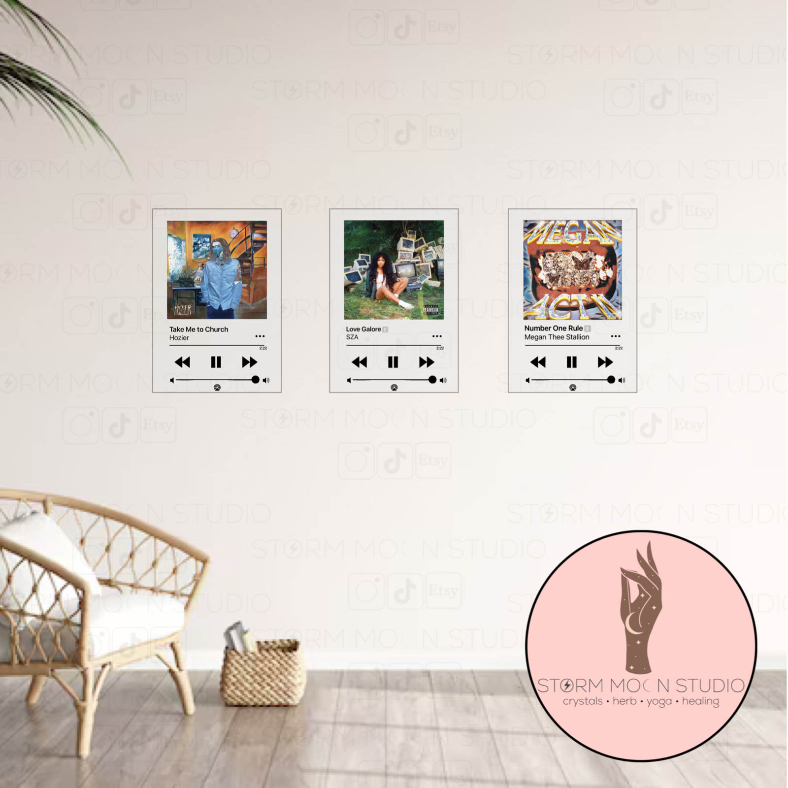 Personalized Acrylic Album/Song Plaque