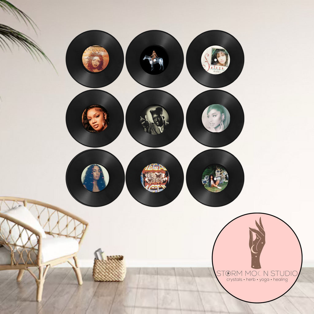 Personalized Vinyl Record Wall Hanging