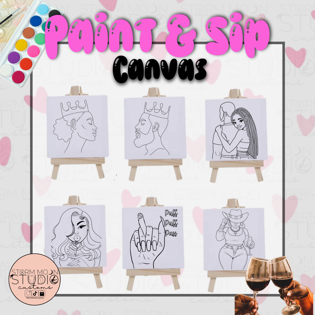 Paint & Sip Canvas