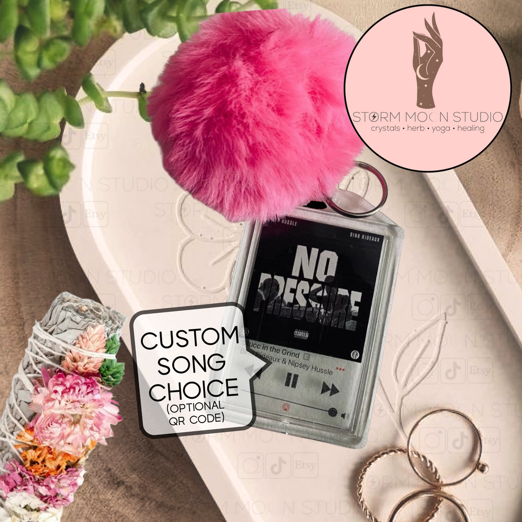 Personalized Acrylic Album/Song Keychain
