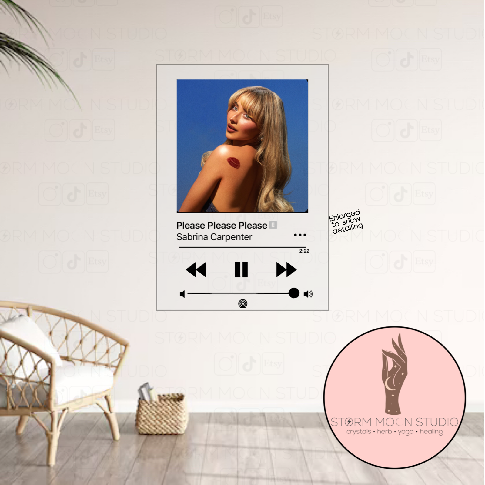 Personalized Acrylic Album/Song Plaque