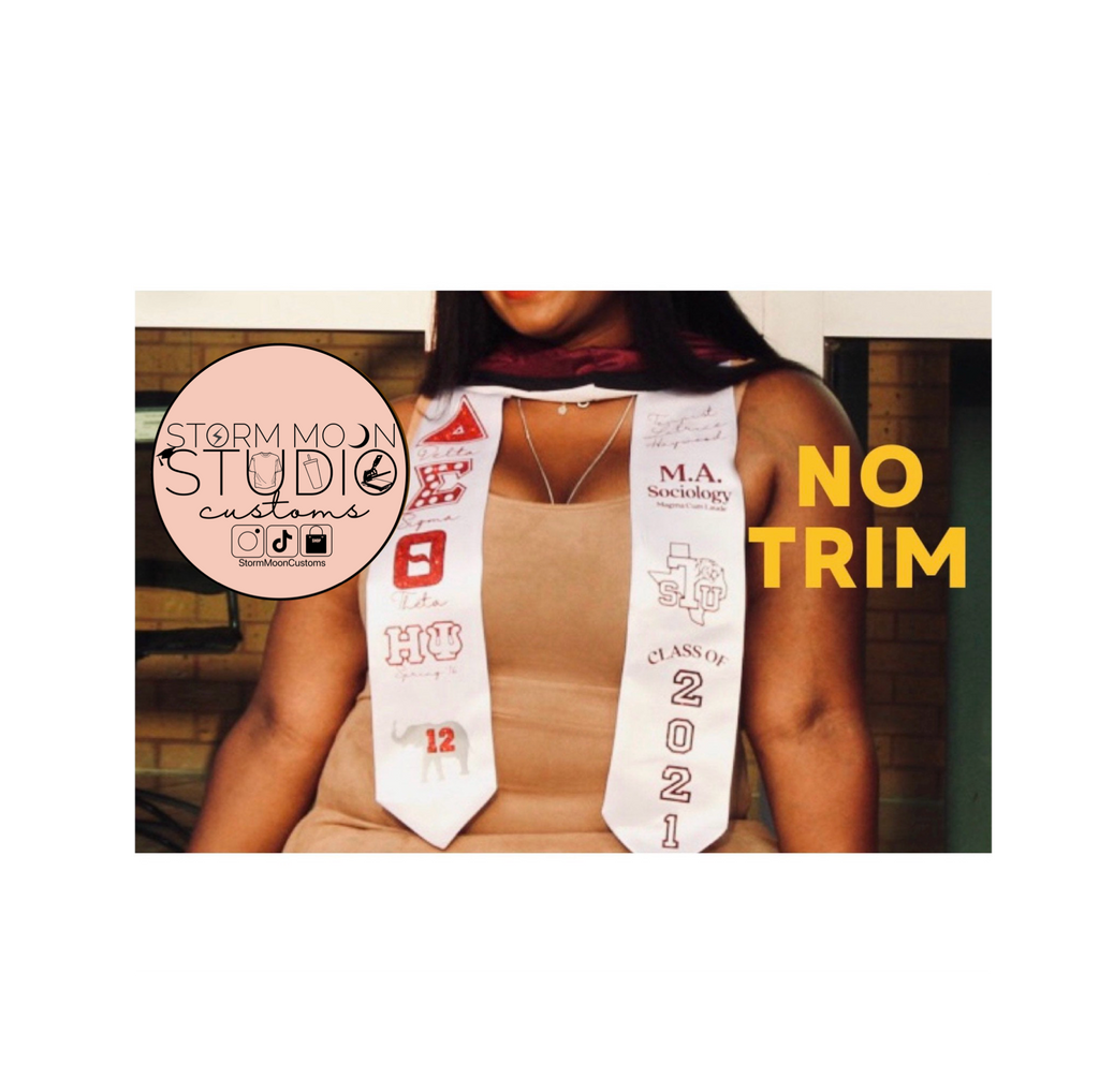 Custom Graduation Stole (various styles)