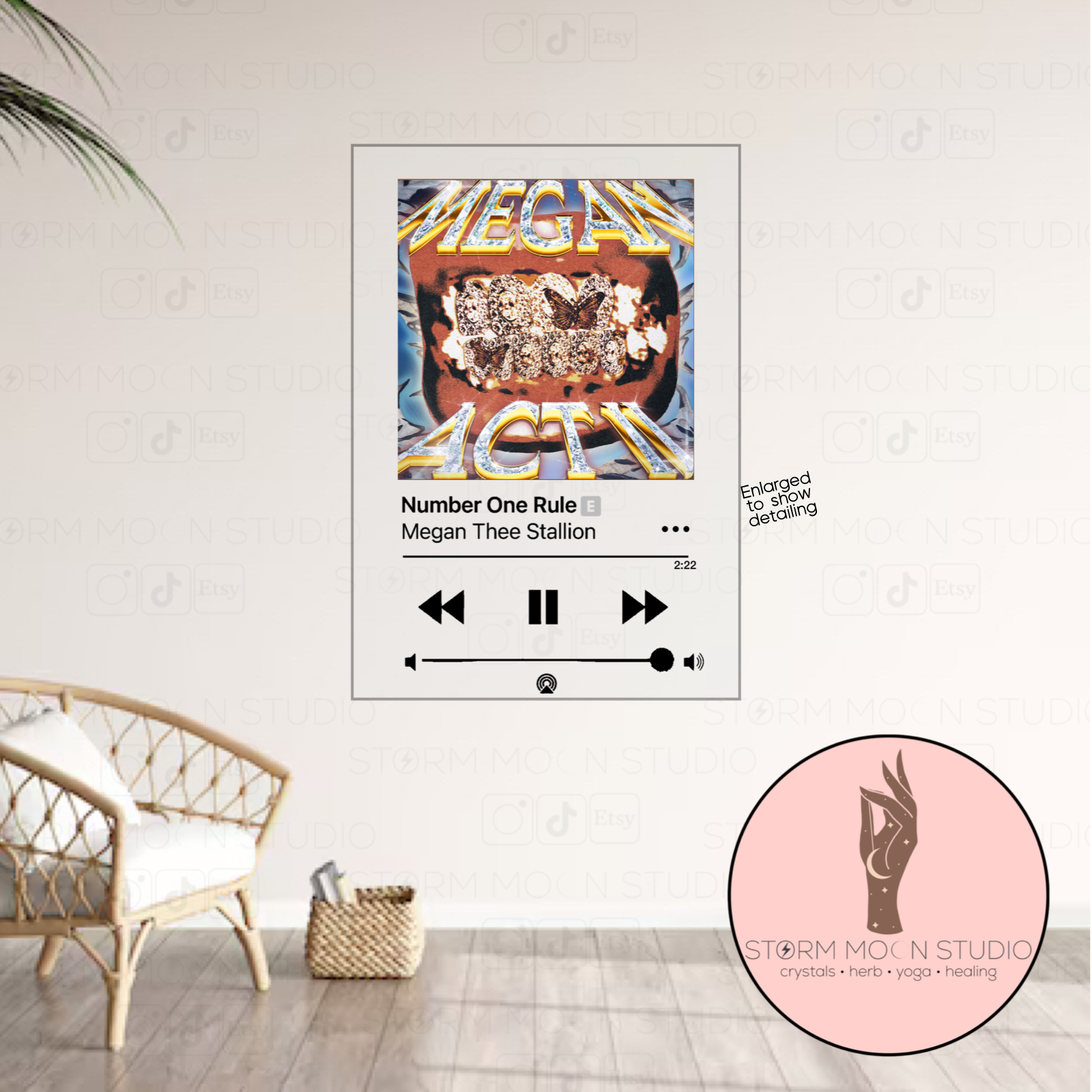 Personalized Acrylic Album/Song Plaque