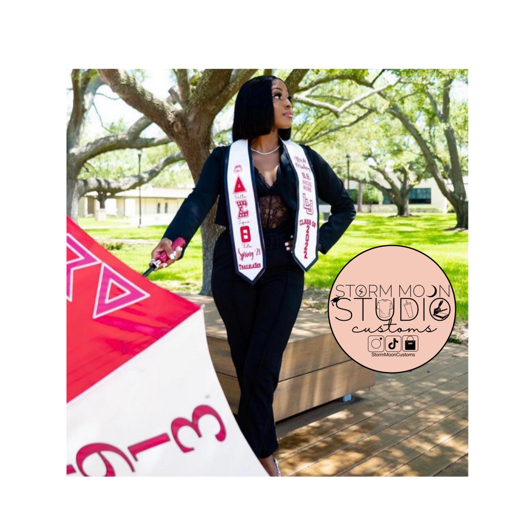 Custom Graduation Stole (various styles)